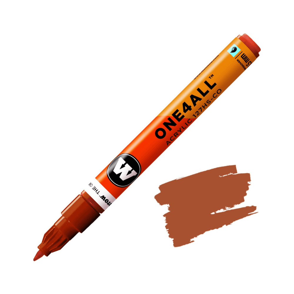 Molotow Cylinder Acrylic Marker 5mm #010 One4All 127HS-Co1 & Lbs