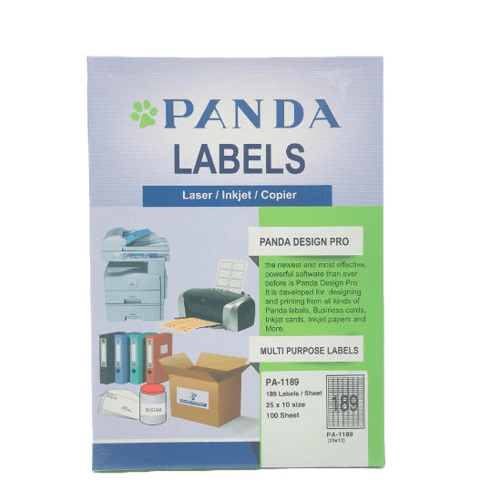 Panda Label Sticker A4 |180 Pa-1180