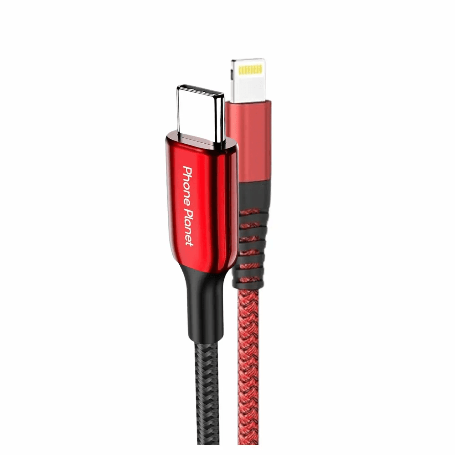 Type C To Lightning Cable - Phone Planet 2M - Red