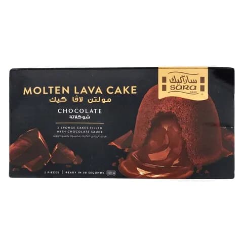 Sara Lava Cake Chocolate Molten Pecan 280g