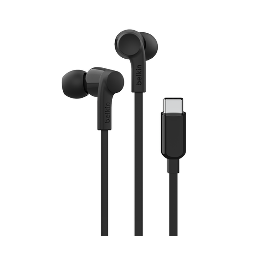 Belkin Soundform Wired Earphones With Microphone - USB-C Connector