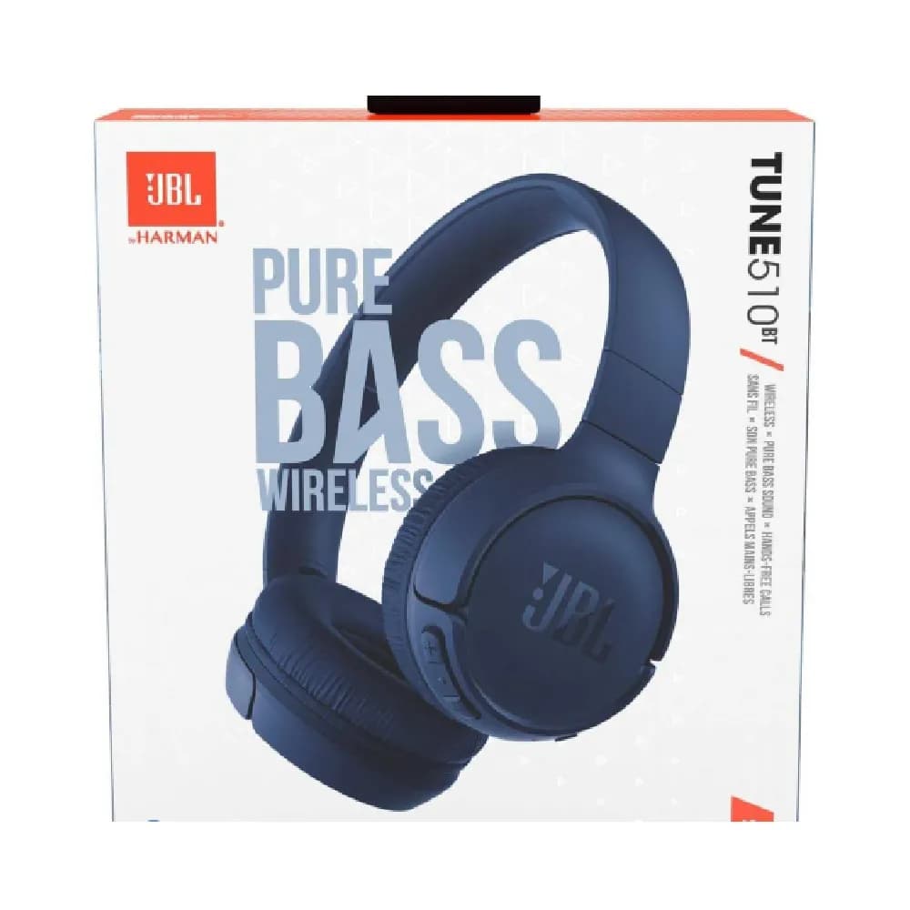 JBL Wireless Headphones (510BT) - Blue