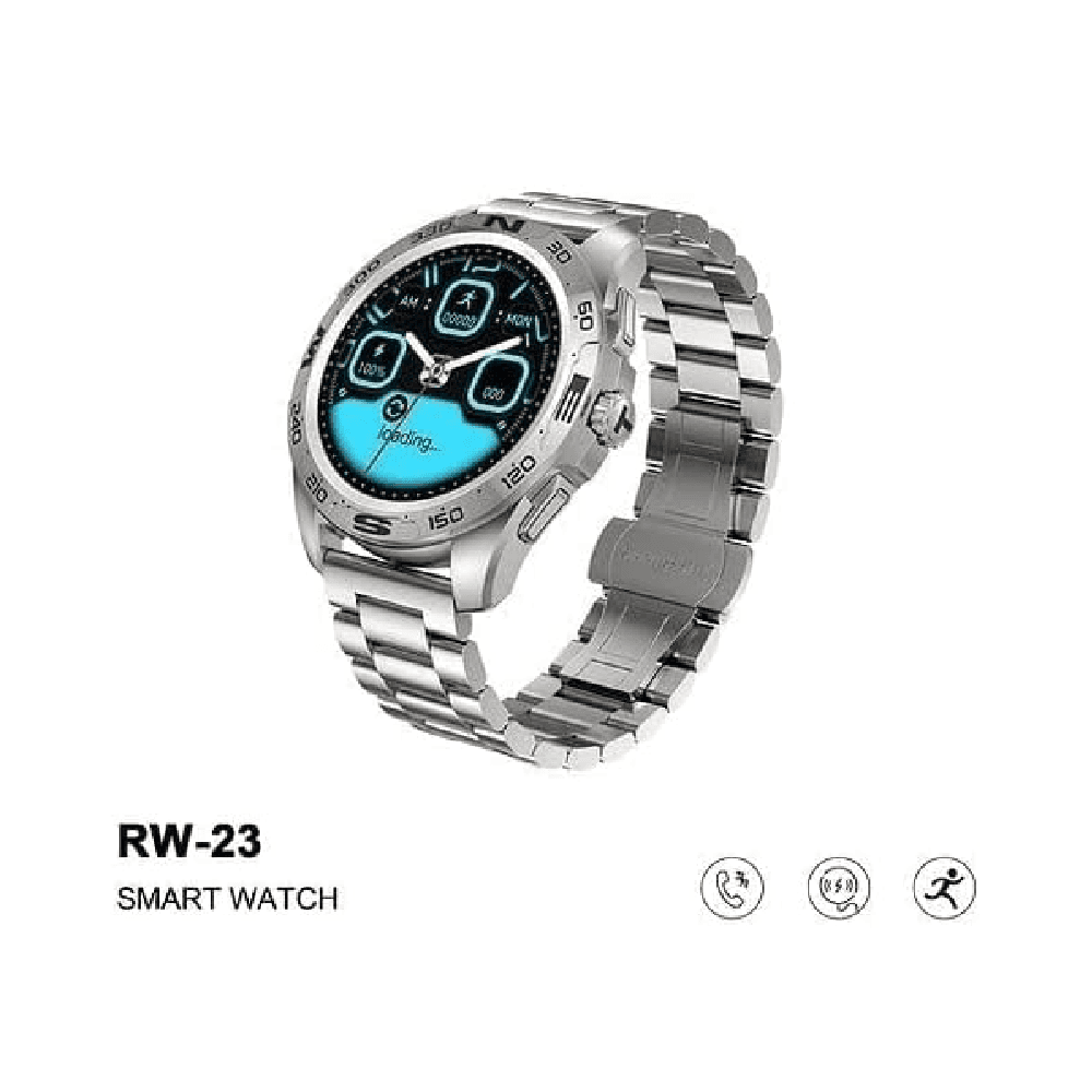 Haino Teko Stainless Steel Smart Watch (Rw-23)