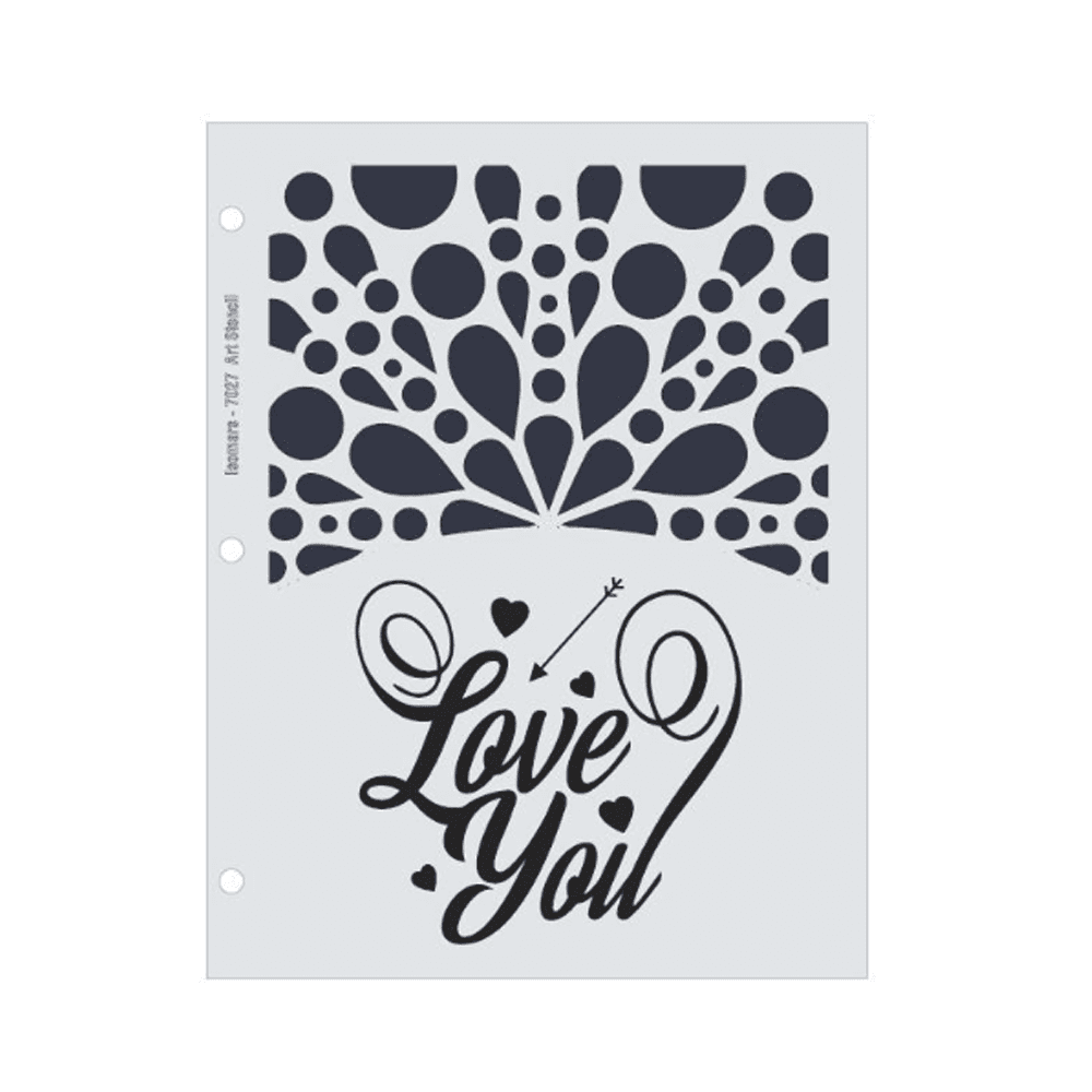 Art Stencils A4 Flexible