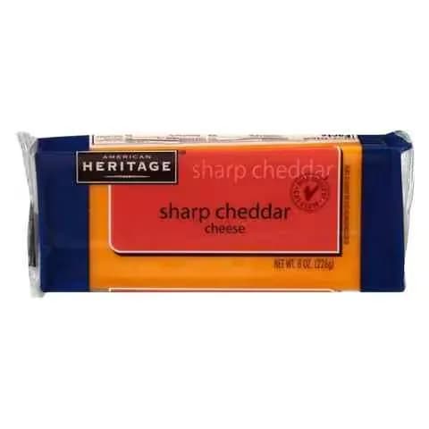 Heritage Sharp Cheddar Cheese 226g