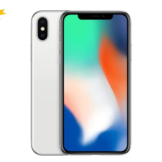 Apple iPhone X 256GB Storage 4G LTE Refurbished - Silver