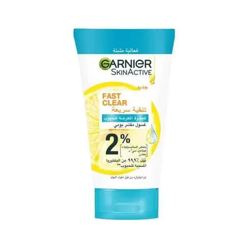 Garnier Skin Active Exfoliating Wash For Acne Prone Skin Scrub 150ml