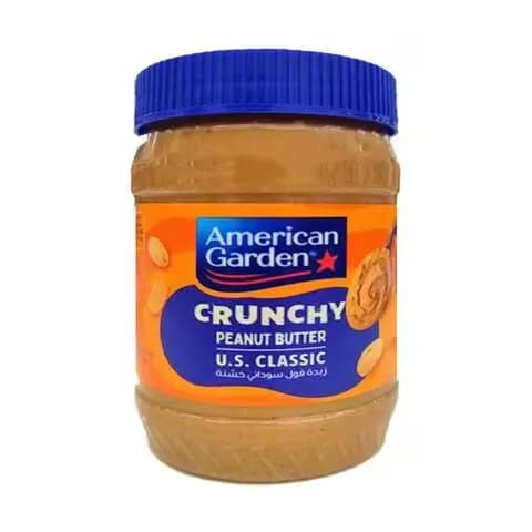 American Garden Peanut Butter Chunky 454 Gram