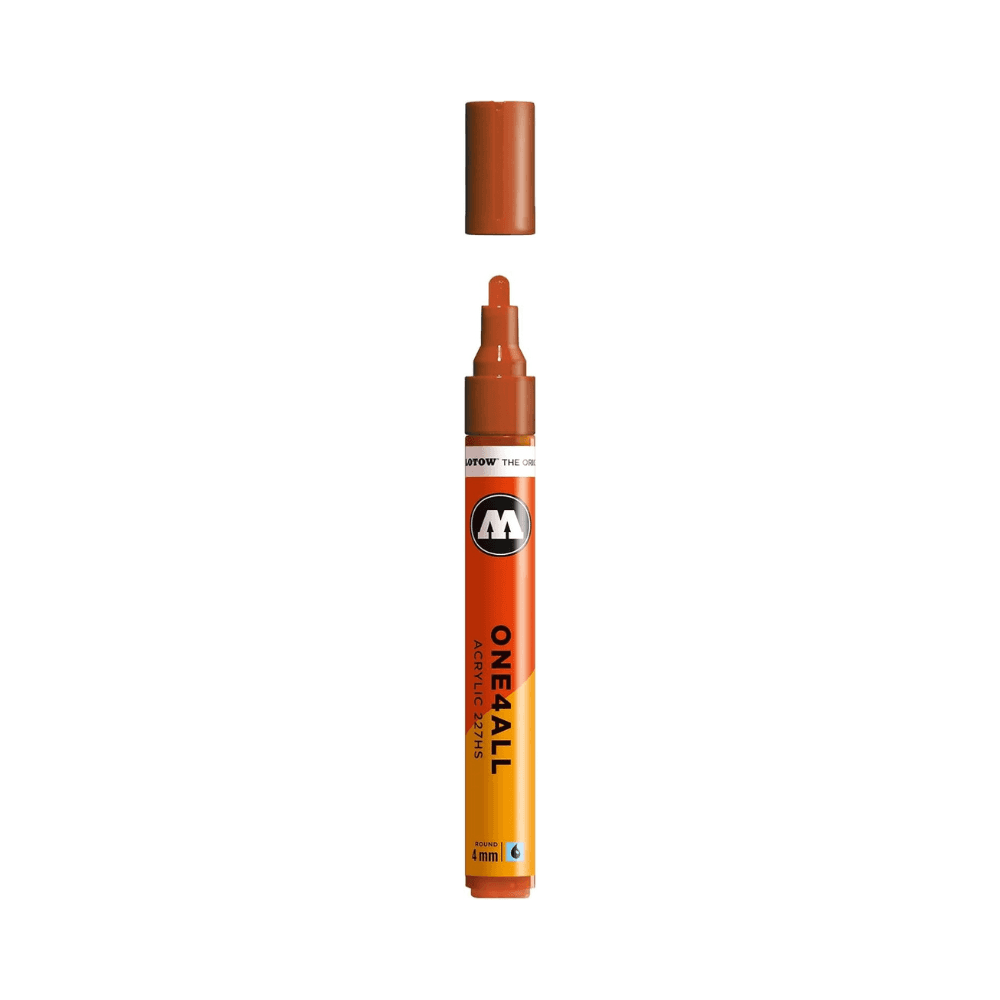 Molotow Cylinder Acrylic Marker 5mm #010 One4All 127HS-Co1 & Lbs