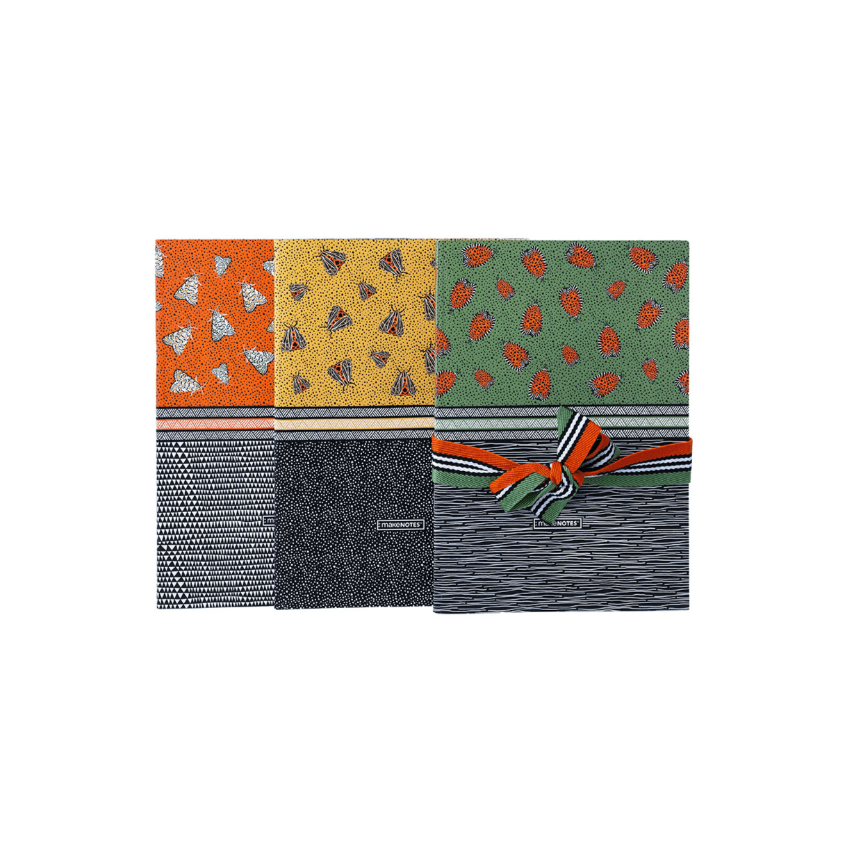 Make Notes 3 Notebooks Set - Butterflies