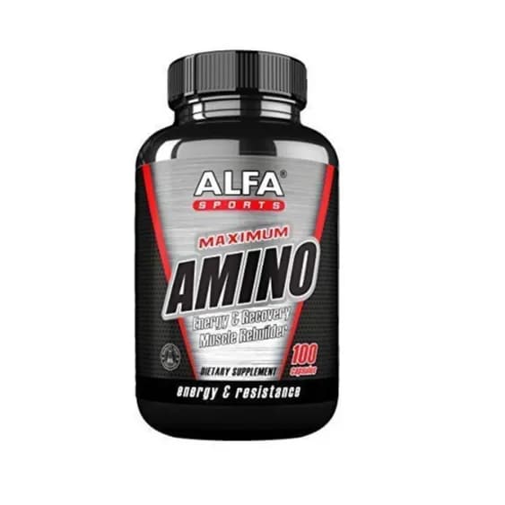 Alfa Sports Maximum Amino Capsule 100'S