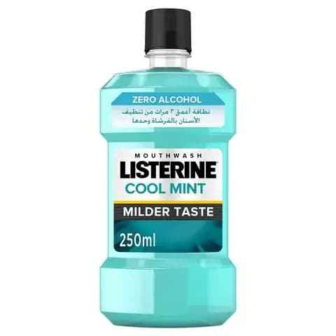 Listerine Mouthwash Zero Alcohol Mild Mint 250ml