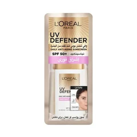 L'Oreal UV Defender Spf 50+ Instant Bright 50ml