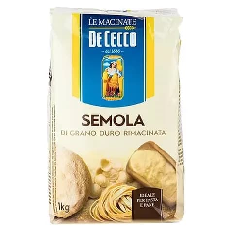 De Cecco Durum Wheat Semolina 1kg