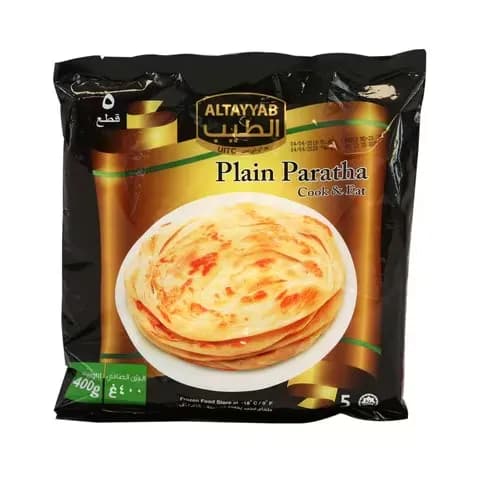 Al Tayyab Plain Paratha 5's, 400g