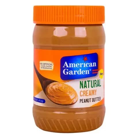 American Garden Creamy Peanut Butter 454g