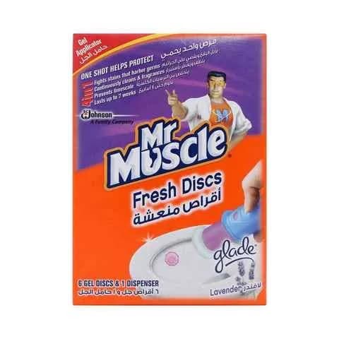 Mr. Muscle Fresh Discs Lavender 38g