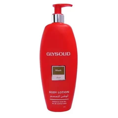 Glysolid Musk Body Lotion 500ml Clear