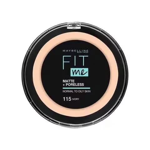 Maybelline New York Fit Me Matte + Poreless Powder 12g 115 Ivory