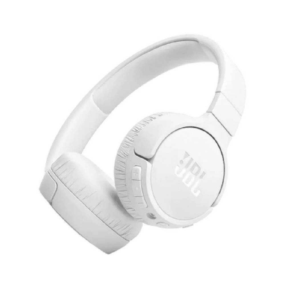 Jbl Wireless On-Ear Adaptive Noise Cancelling Headphone (T670Nc) - White