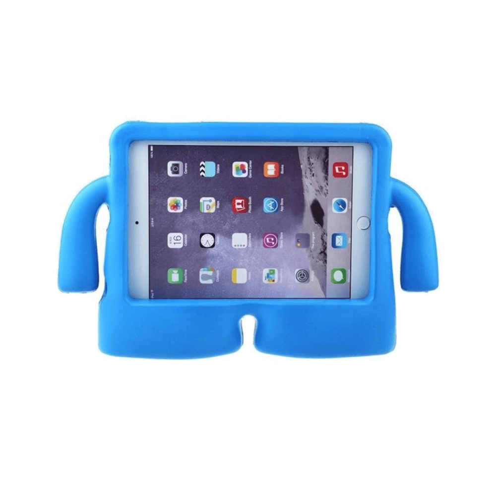 Kids ShockProof Stand Case for iPad 7 Inch - Blue