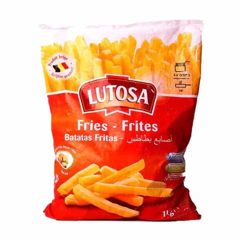 Lutosa Straight Cut Fries 1kg