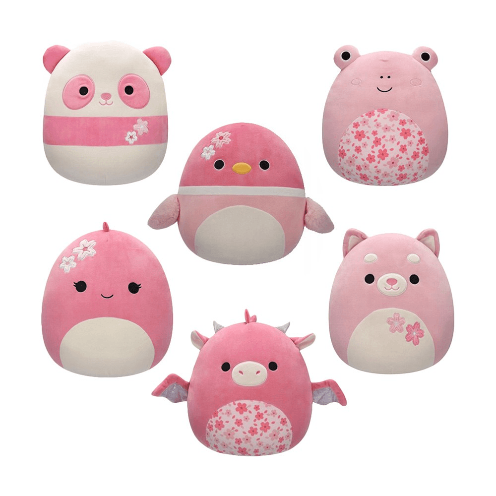 Squishmallows Sakura-Cherry Blossom Wave 4 Plush Toy (Assorted)