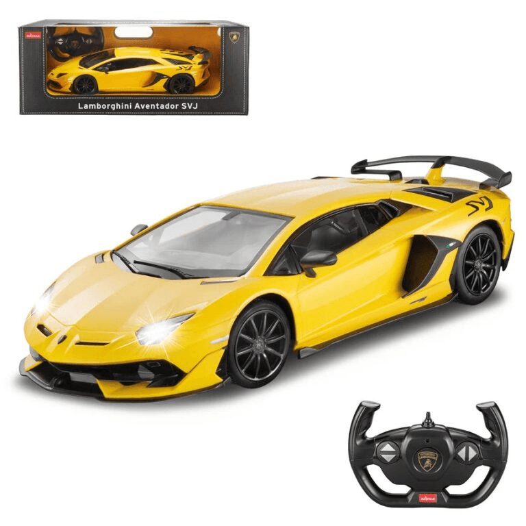 Rastar Lamborghini Aventador Svj- Yellow