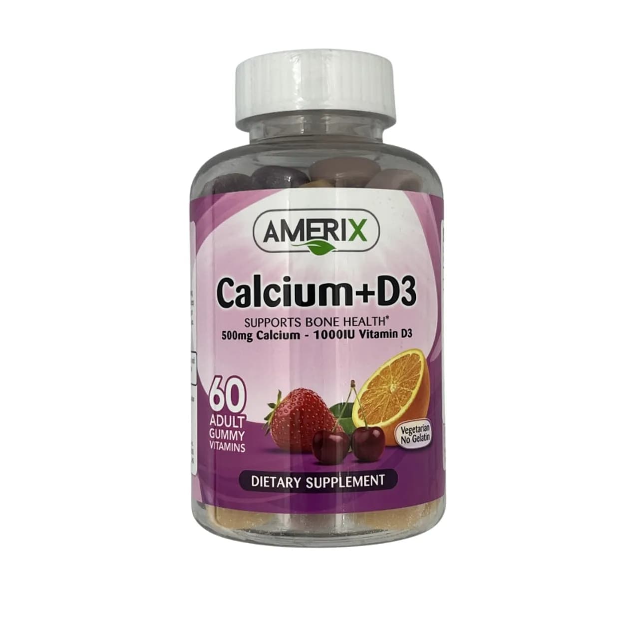 Amerix Calcium+D3 Adult Gummy 60'S