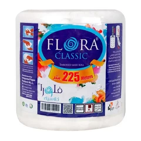 Flora Maxi Roll 1Ply 225m