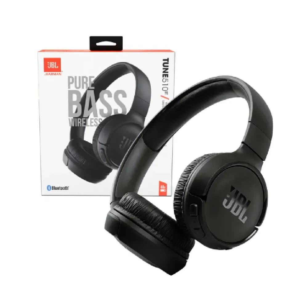 JBL Wireless Headphones (510BT) - Black