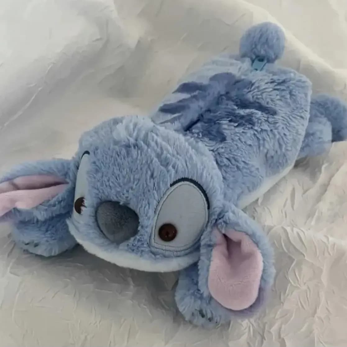 Disney Stitch School Furry Pencil Case 