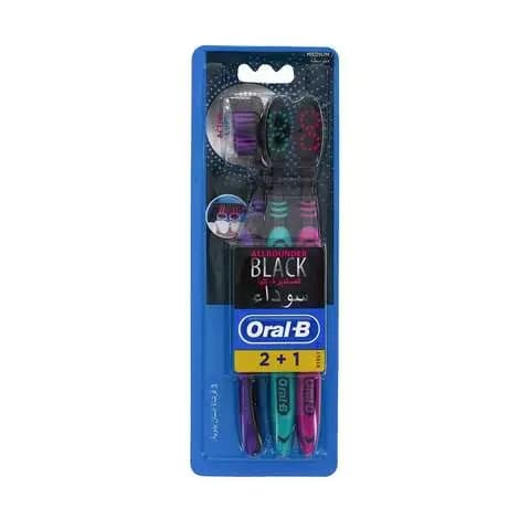 Oral B Toothbrush All Rounder Black Medium