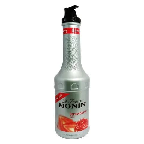 Monin Strawberry Puree Syrup 1l