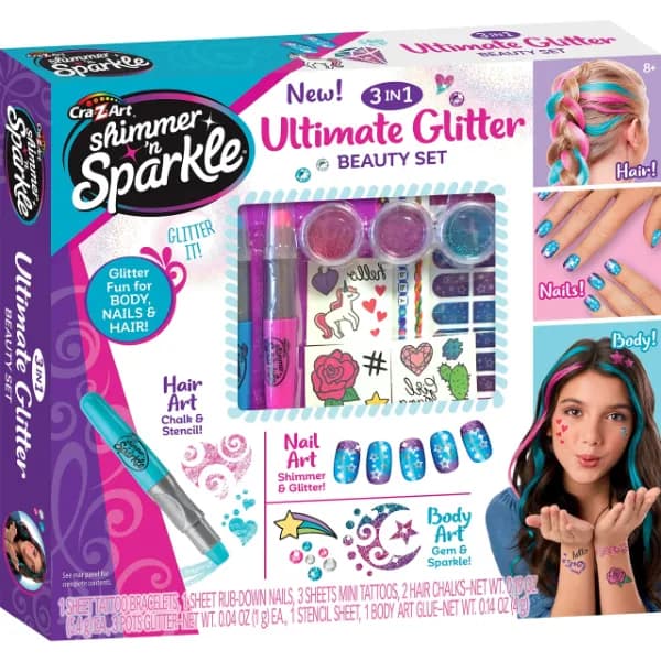 Shimmer N Sparkle - Glam Ultimate Beauty Set