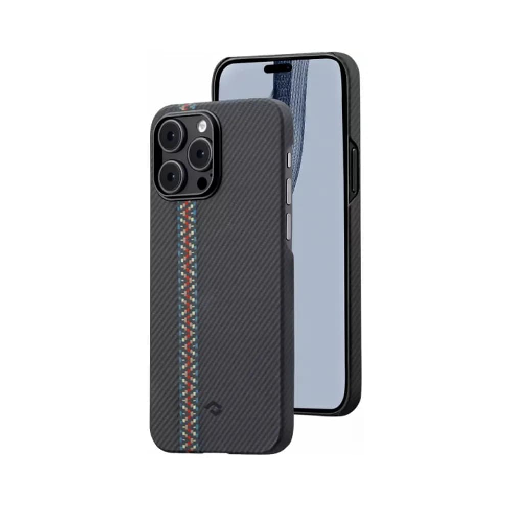 Pitaka Magez Case 3 For iPhone 14 Pro - Black & Rhapsody