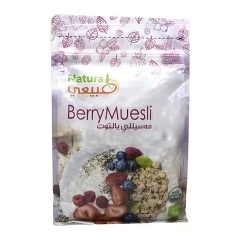 Natural Organic Berry Muesli 400g