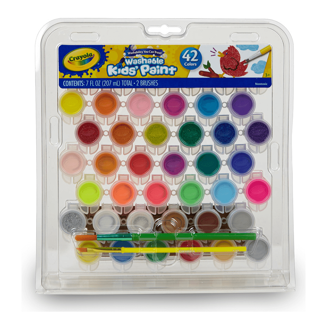 Crayola 42 Ct. Washable Paint Pots Set