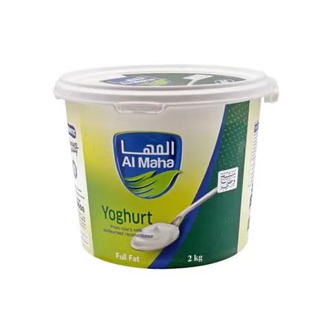 Almaha Plain Yoghurt Full Fat 2kg