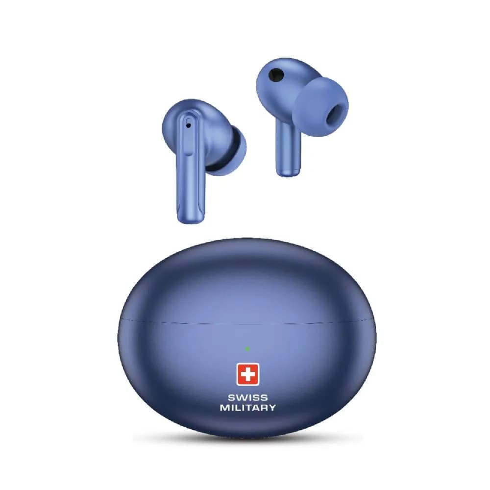 Swiss Military Victor 3 Active Earbuds - Blue