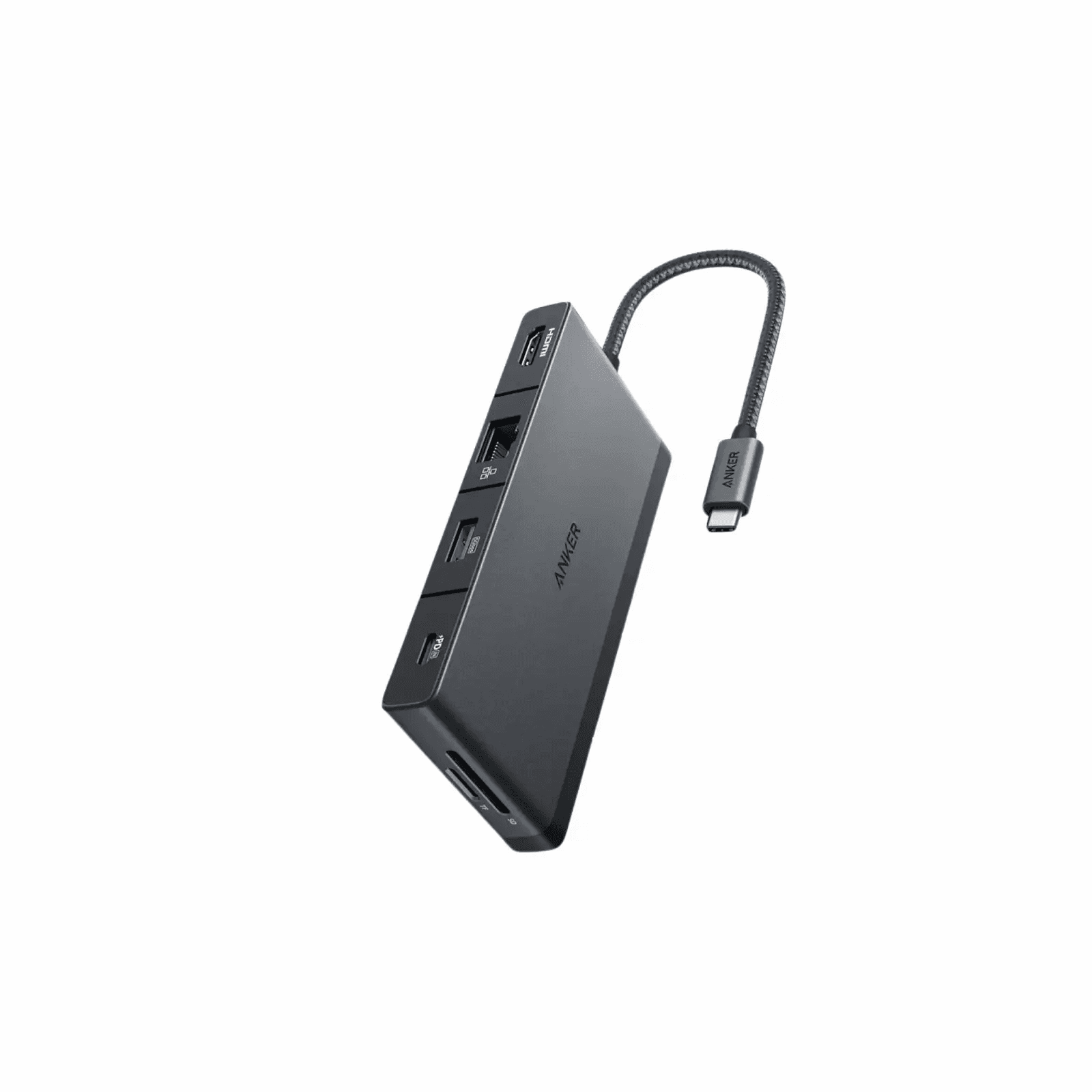 Anker 552 Usb-C Hub 9-In-1 Ethernet &Mico Sd For Macbook/Ipad/Lenovo/Thinkpad/Hp