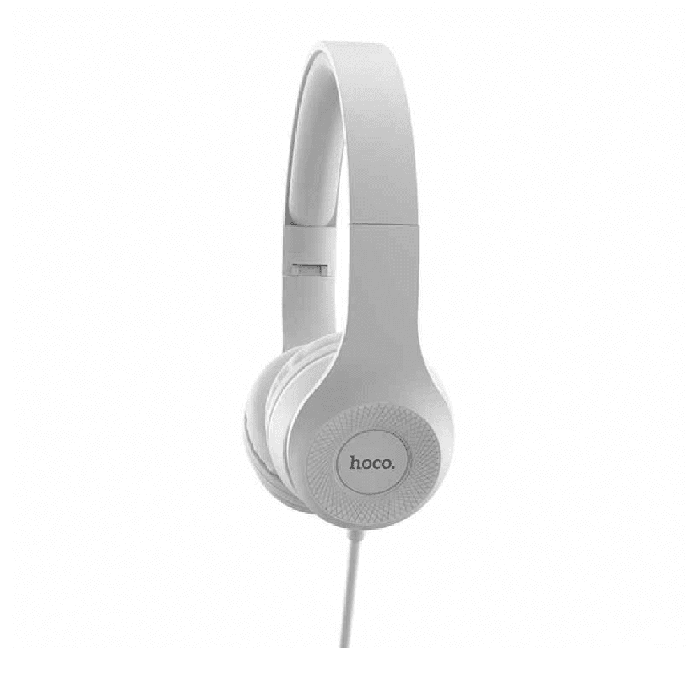 Hoco Headset With Mic (W21) - White