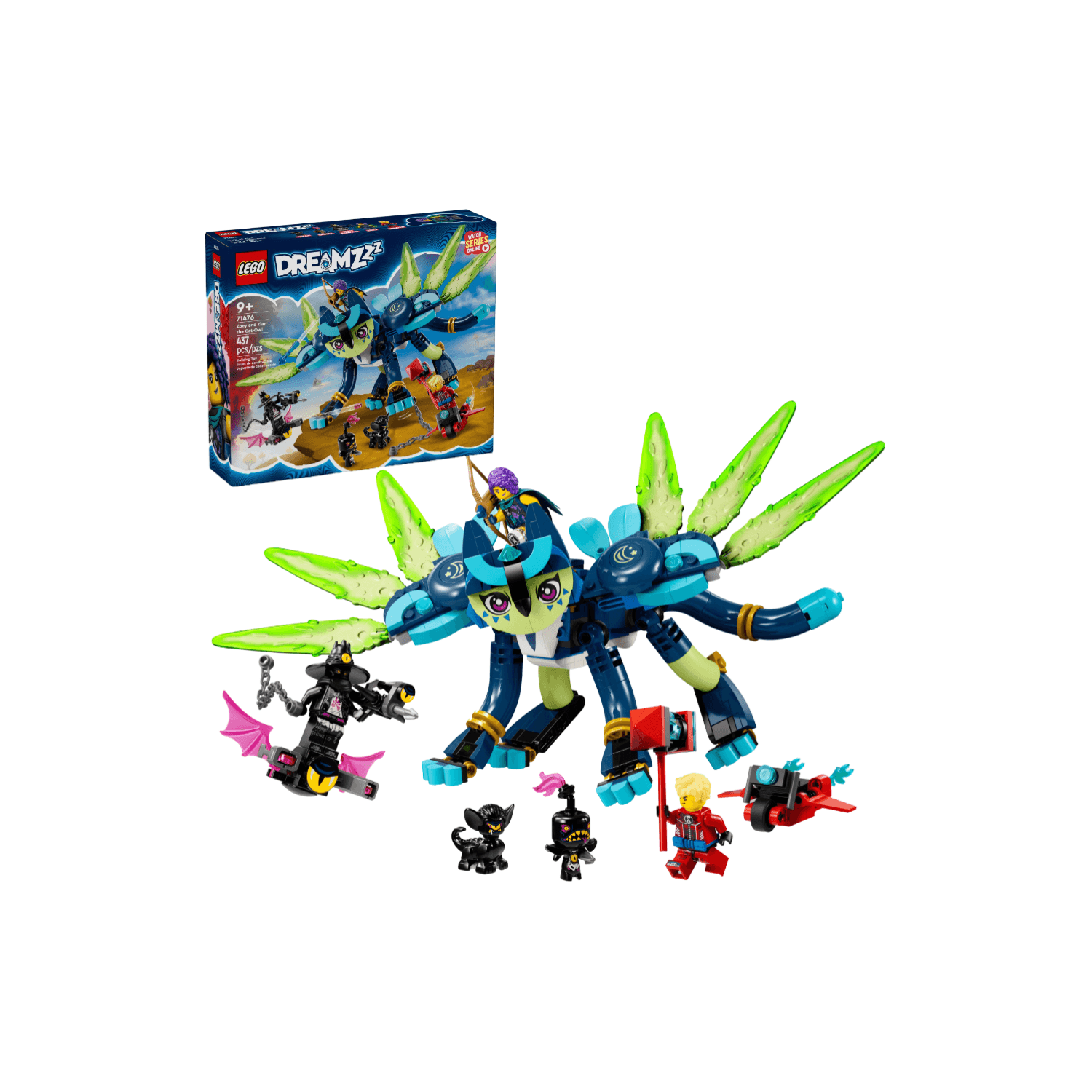 Lego Dreamzzz 71476 Zoey And Zian The Cat-Owl