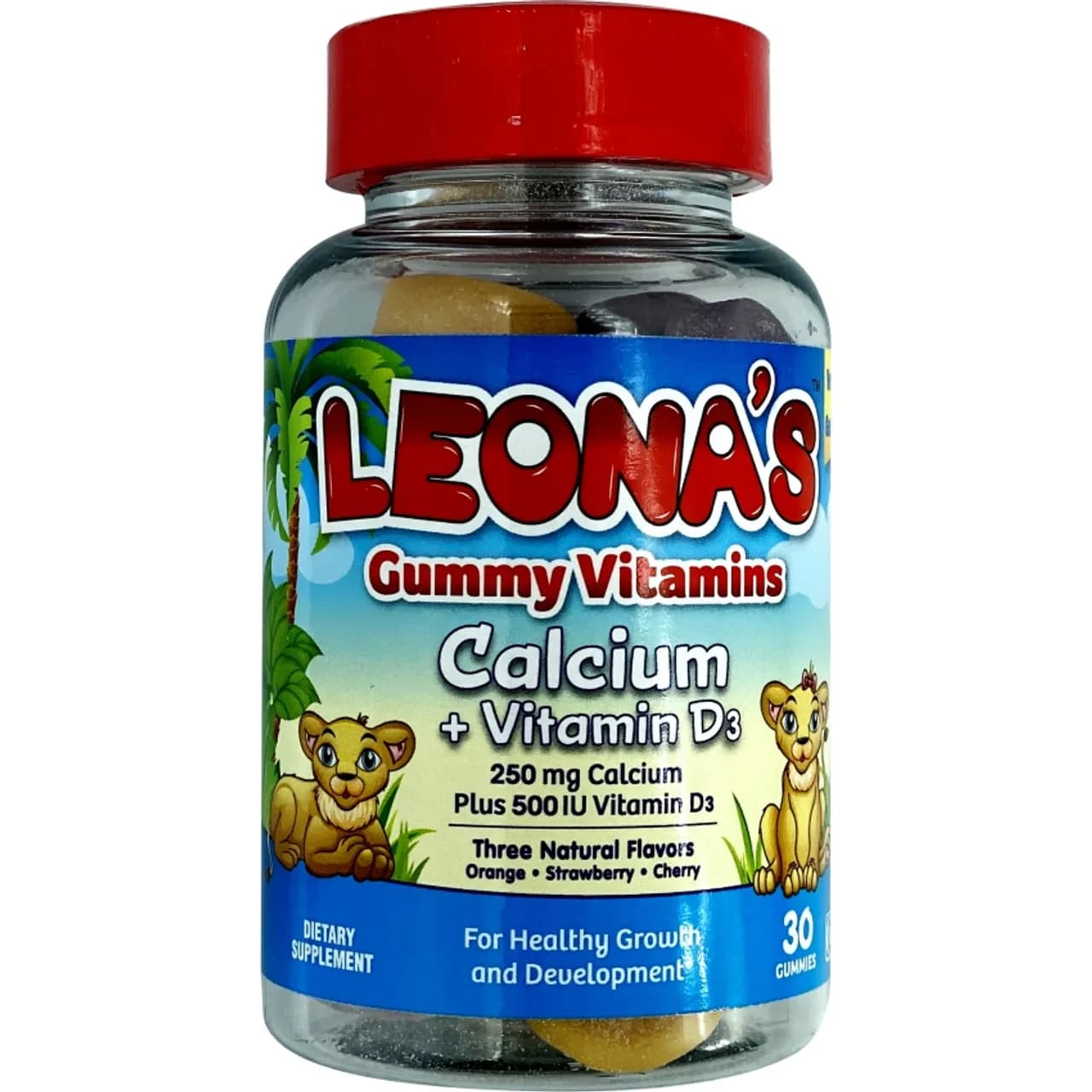 Leonas Calcium+Vitamin-D3 Gummies 30'S