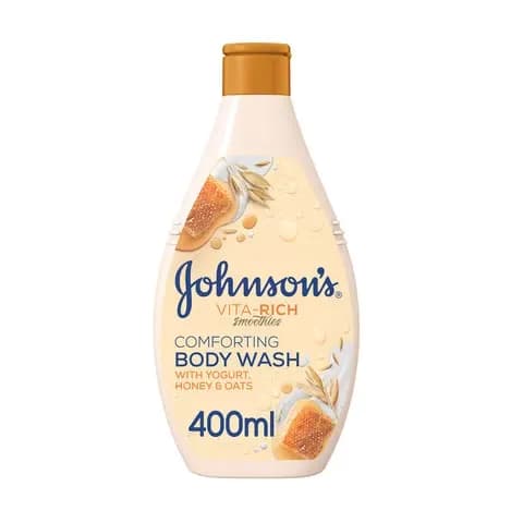 Johnson's Body Wash Yogurt,Honey & Oats 400ml