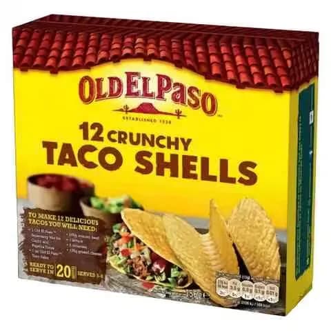 Old El Paso  Taco Shells 156g