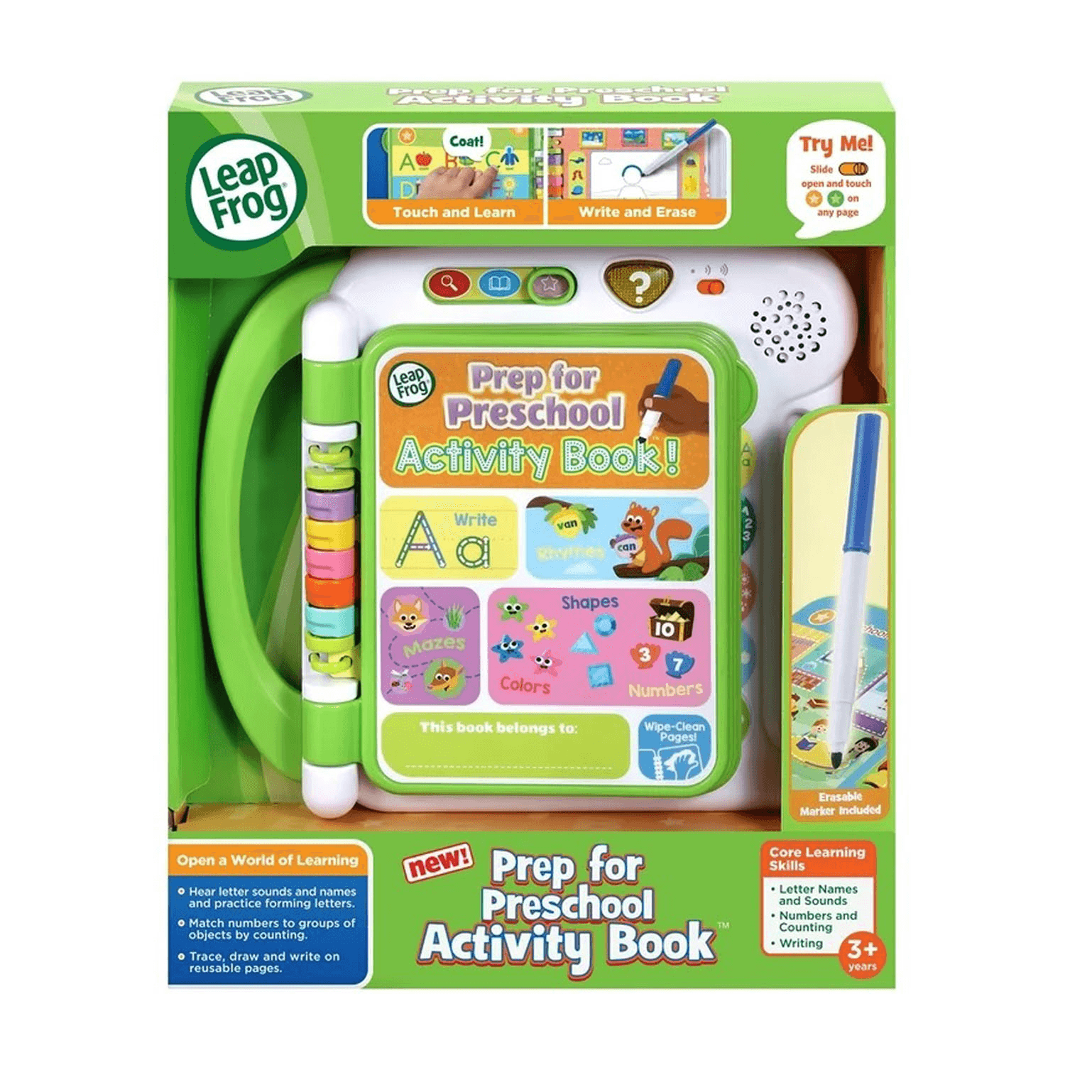 Leapfrog Prep For Preschool Activity Book (Lfus)