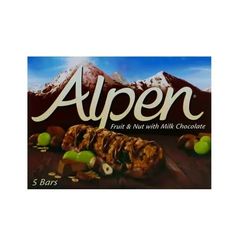 Alpen fruit nut with milk chocolate 29g×5