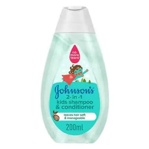 Johnson's 2 in 1 Kids Shampoo And Conditioner 200ml