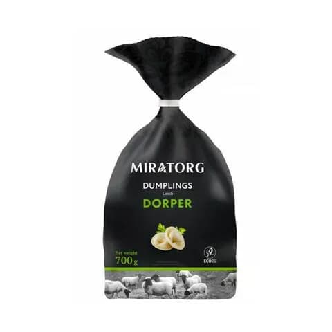 Miratorg Frozen Dumpling Lamb Dorper 700g